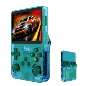 Consola Retro R36S Verde Transparente (64GB)