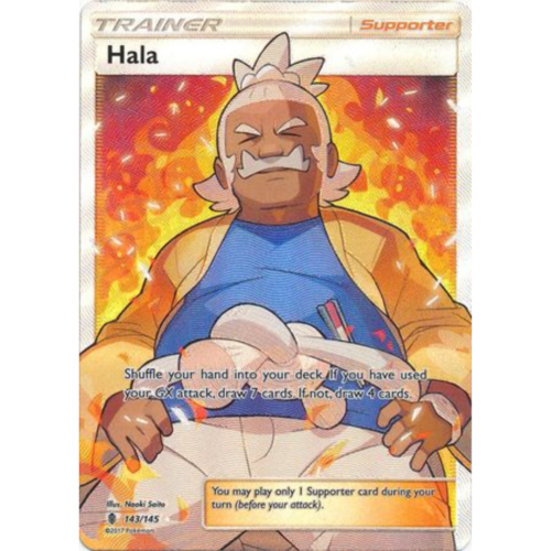 Hala - 143/145 - Full Art Ultra Rare