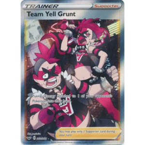 Recluta del Team Yell - 202/202 - Full Art Ultra Rare