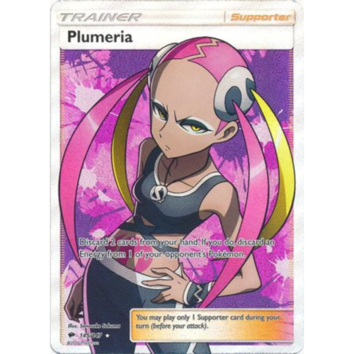 Plumeria - 145/147 - Full Art Ultra Rare