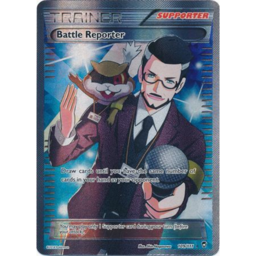 Battle Reporter - 109/111 - Full Art Ultra Rare