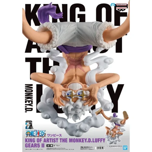 Figura Original Banpresto - KING OF ARTIST: Monkey D. Luffy Gear 5 II